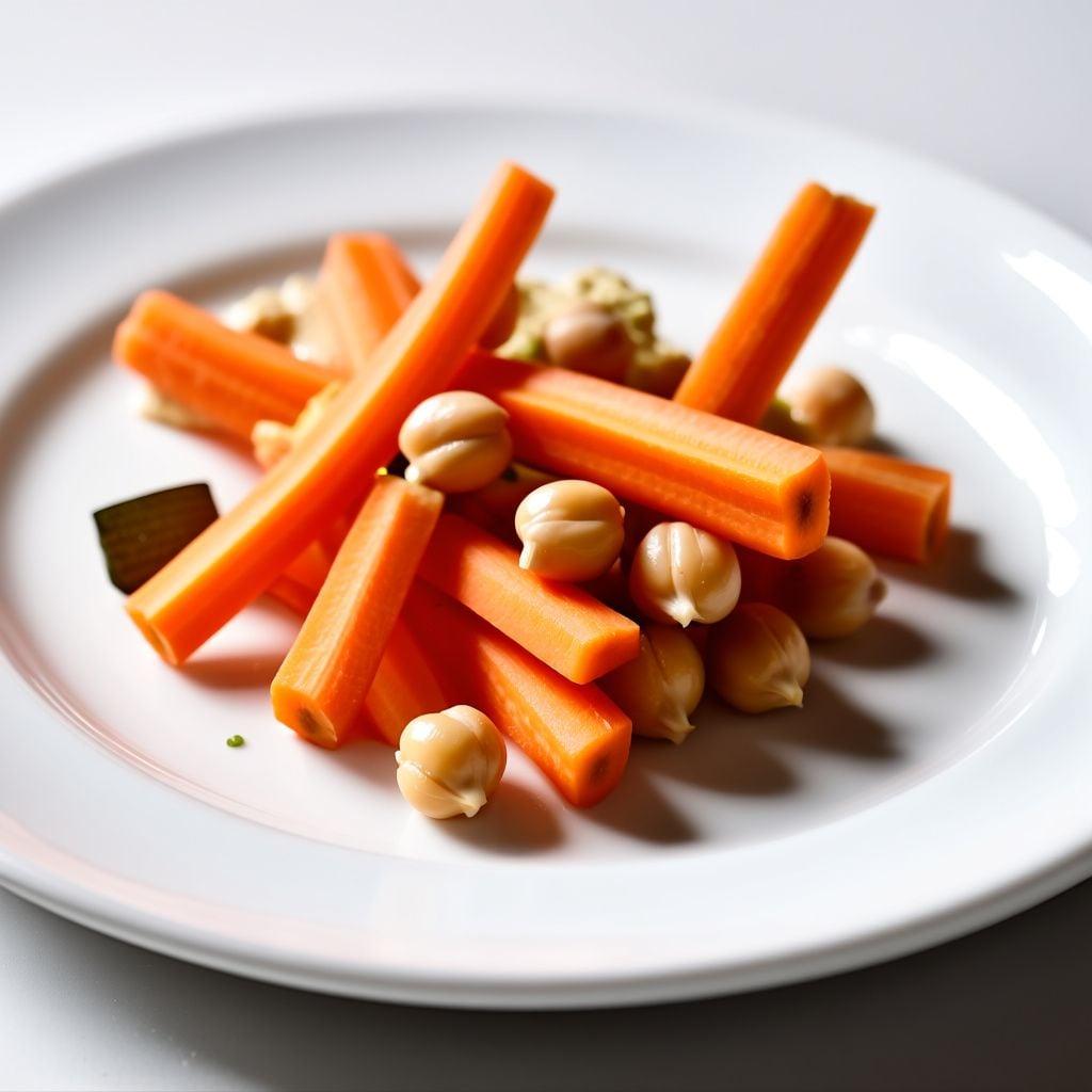 Carrot Sticks and Hummus Carrot Sticks and Hummus