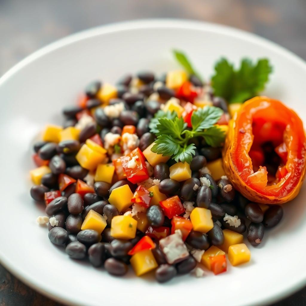 Zesty Southwest Black Bean Salad with Charred Corn Zesty Southwest Black Bean Salad with Charred Corn