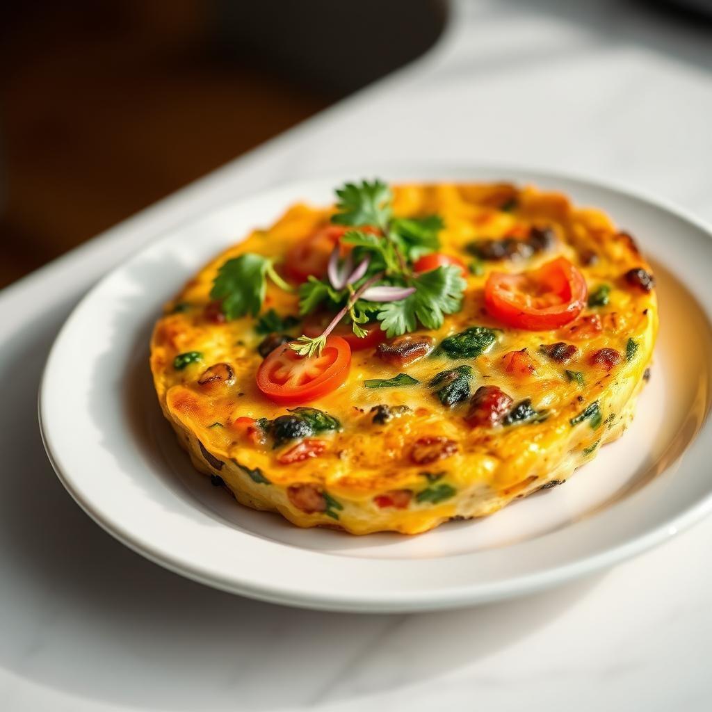 Mediterranean Veggie Frittata Mediterranean Veggie Frittata
