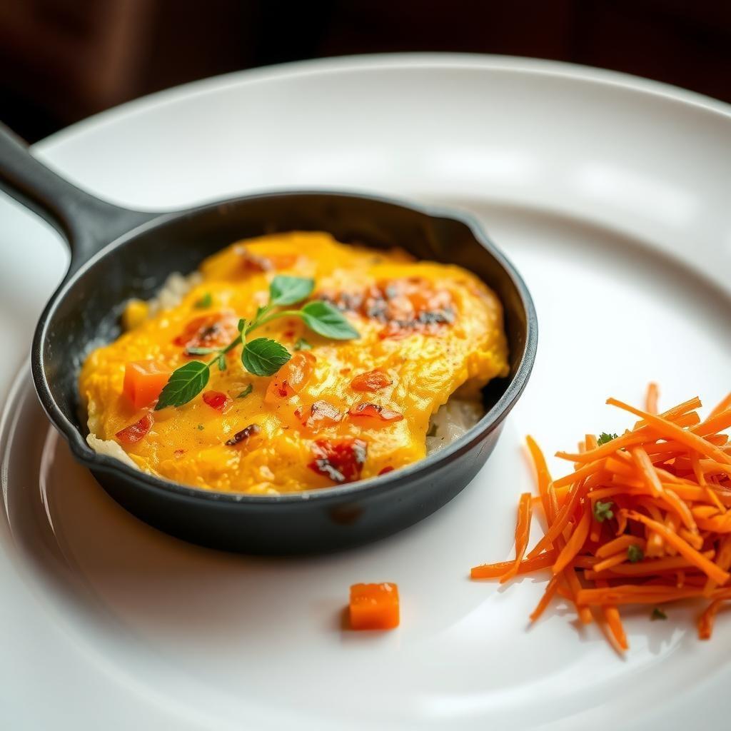 Skillet Spanish Potato Tortilla with Carrot Salad Skillet Spanish Potato Tortilla with Carrot Salad