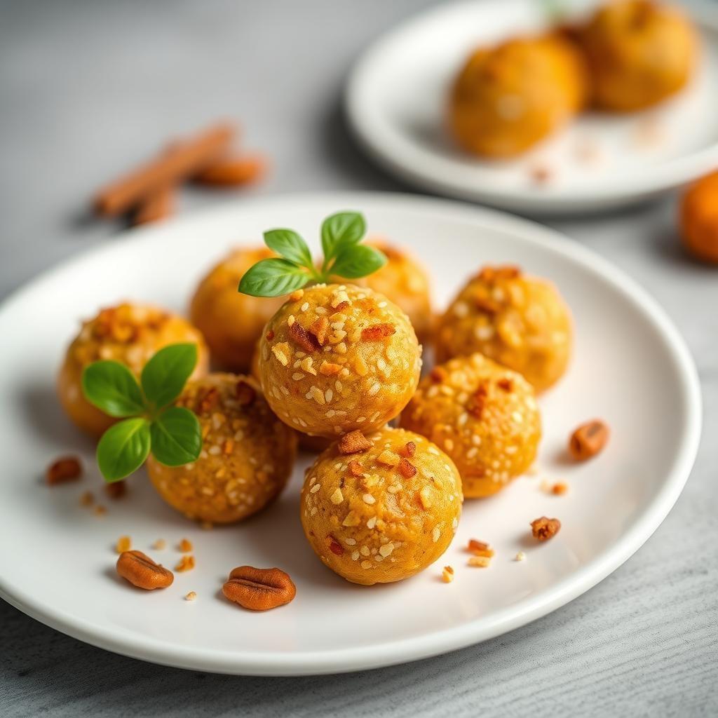 Spiced Pumpkin Energy Bites Spiced Pumpkin Energy Bites