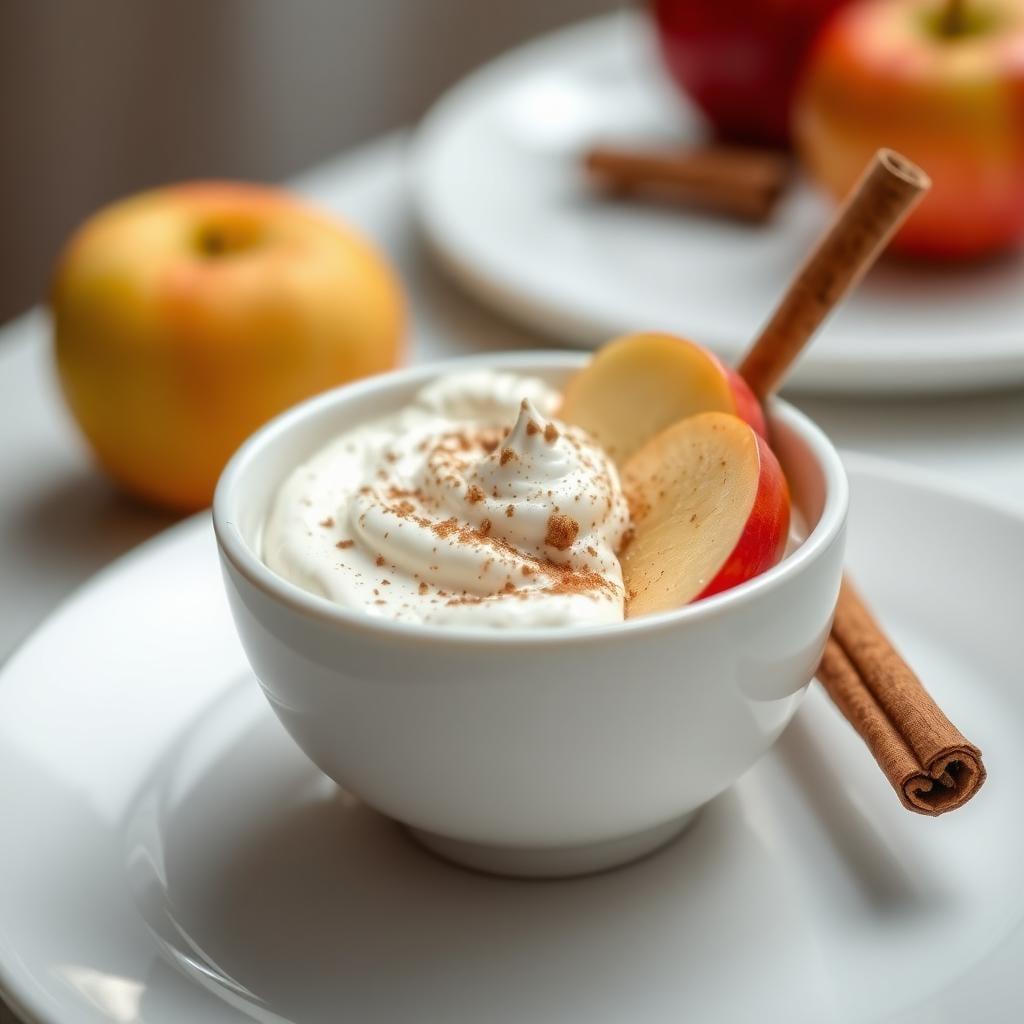 Cinnamon Apple Yogurt Bowl