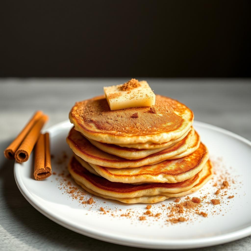 Fluffy Cinnamon Apple Pancakes Fluffy Cinnamon Apple Pancakes