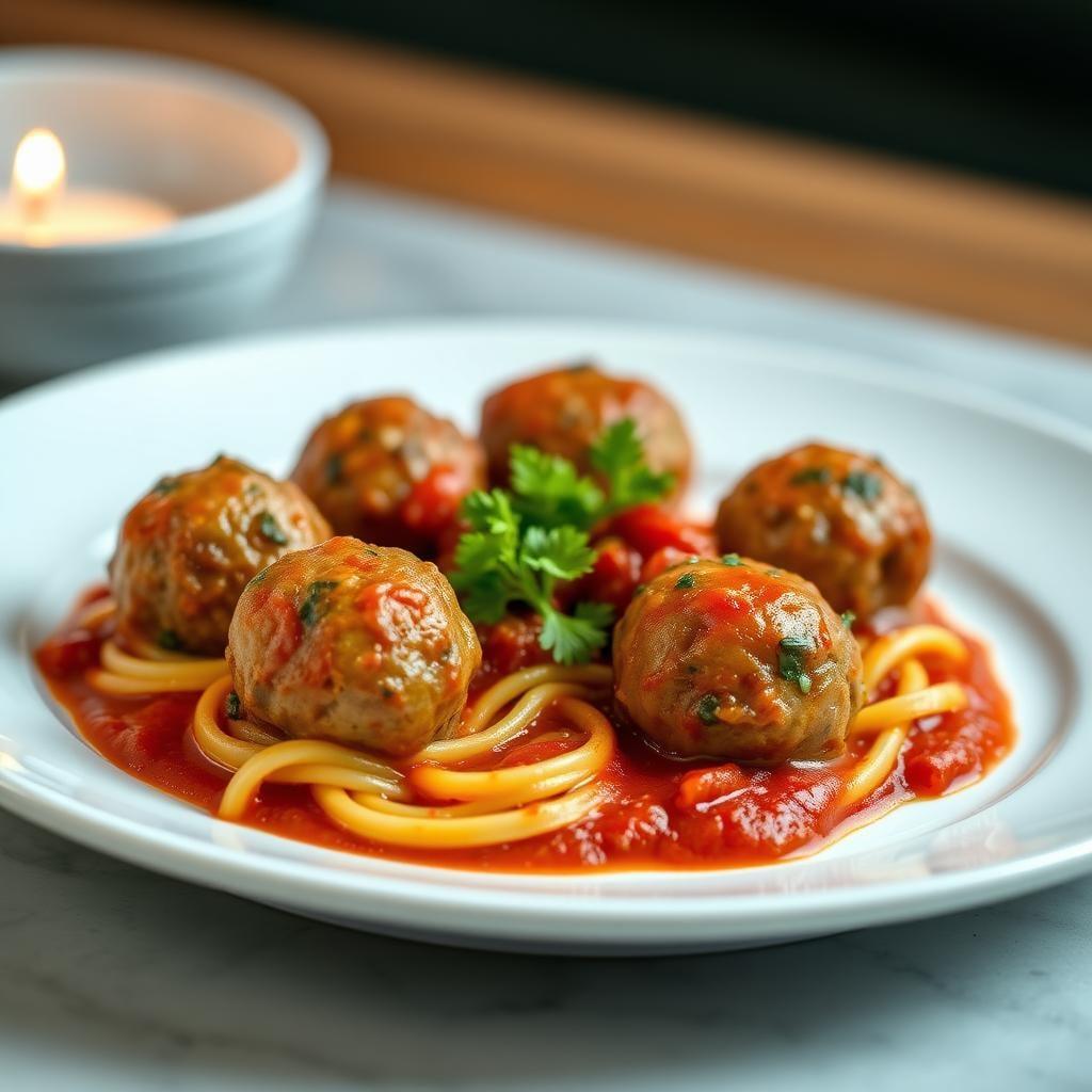 Kid-Friendly Turkey Zucchini Meatballs with Marinara Kid-Friendly Turkey Zucchini Meatballs with Marinara