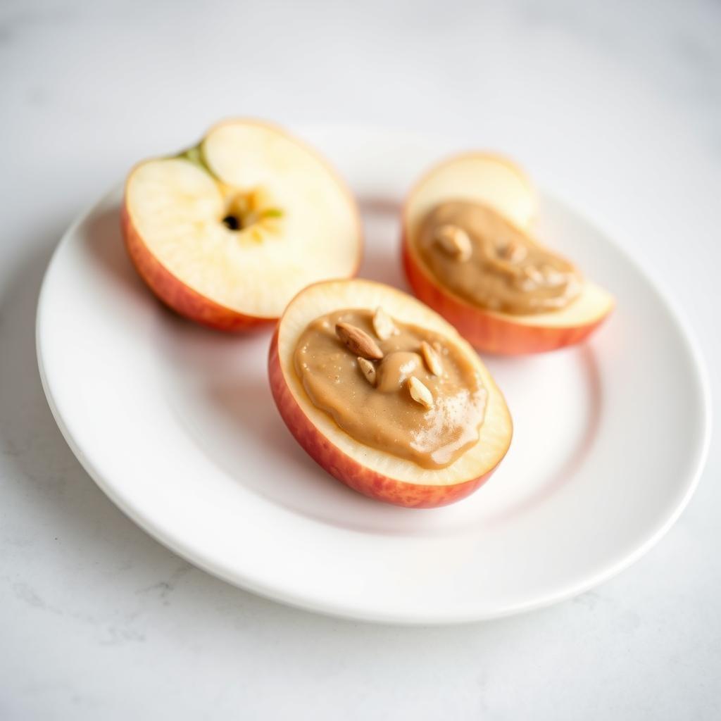 Apple Slices with Almond Butter Apple Slices with Almond Butter