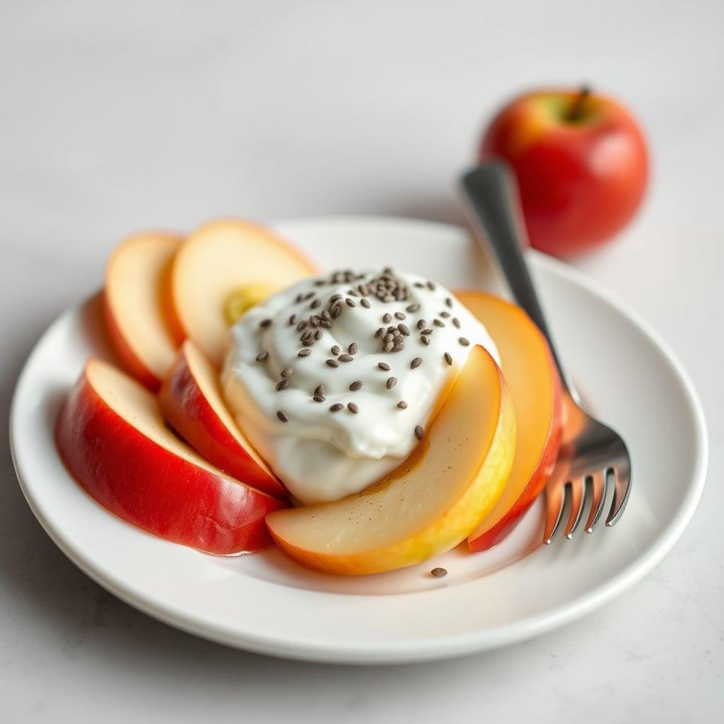 No-Cook Greek Yogurt with Apples and Chia Seeds No-Cook Greek Yogurt with Apples and Chia Seeds