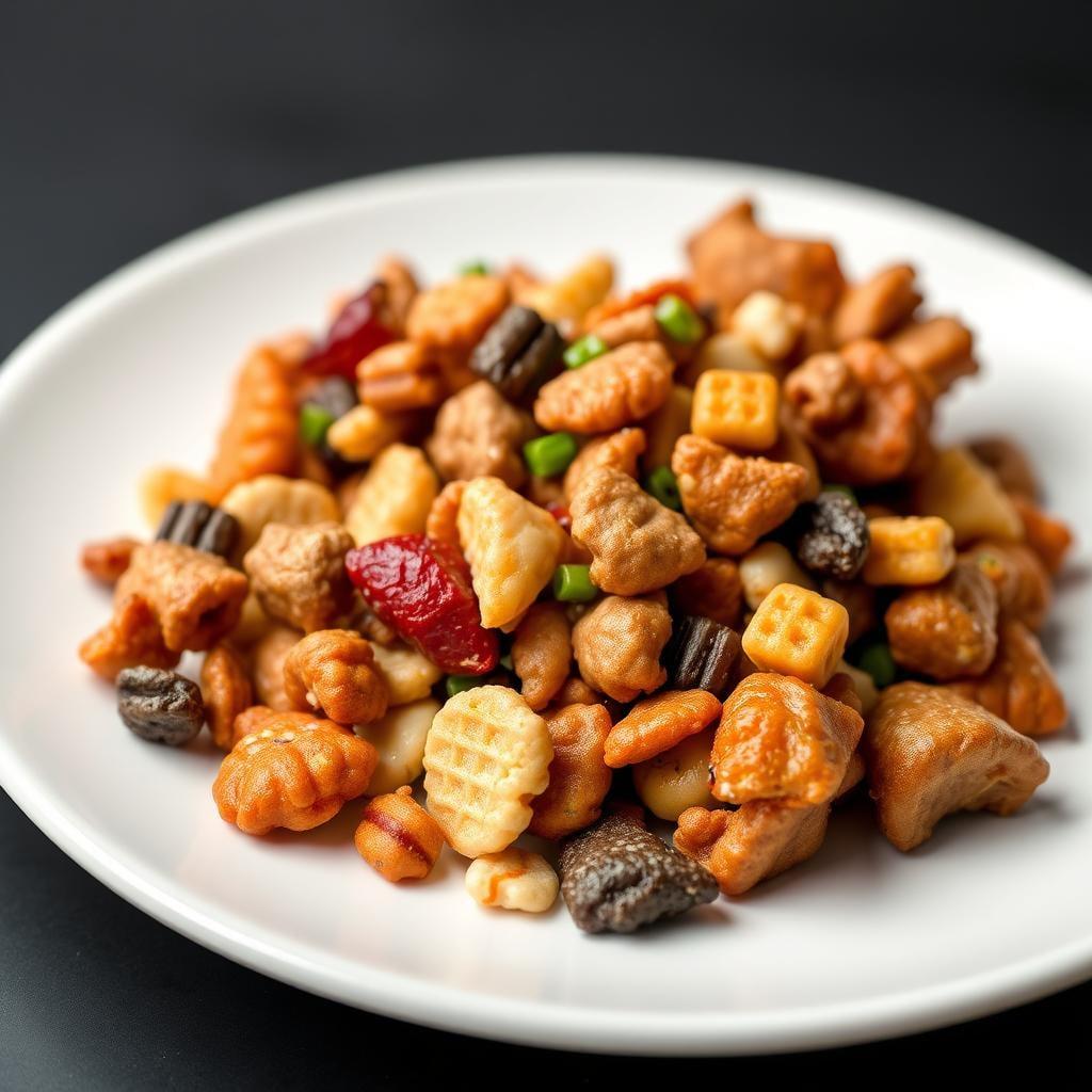 Sweet & Savory Trail Mix Clusters Sweet & Savory Trail Mix Clusters