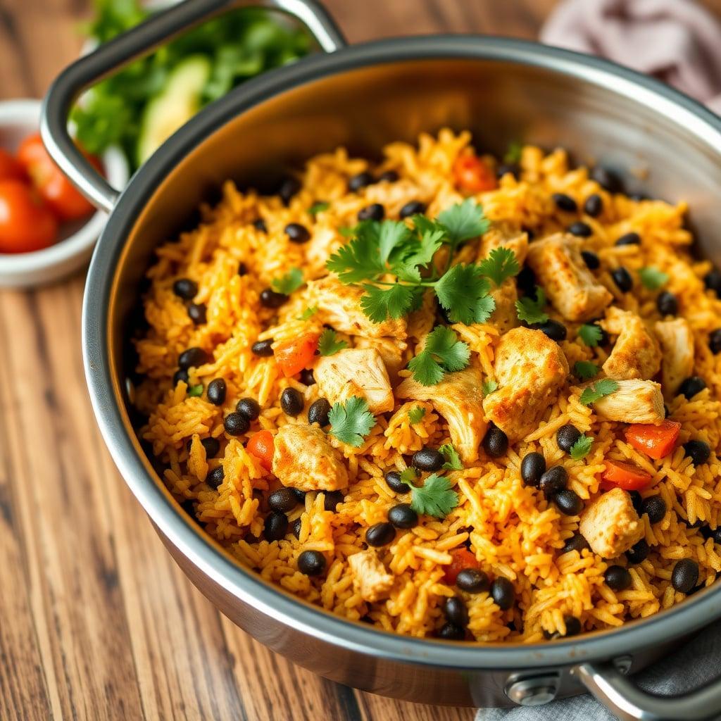 One-Pot Zesty Mexican Chicken and Rice One-Pot Zesty Mexican Chicken and Rice