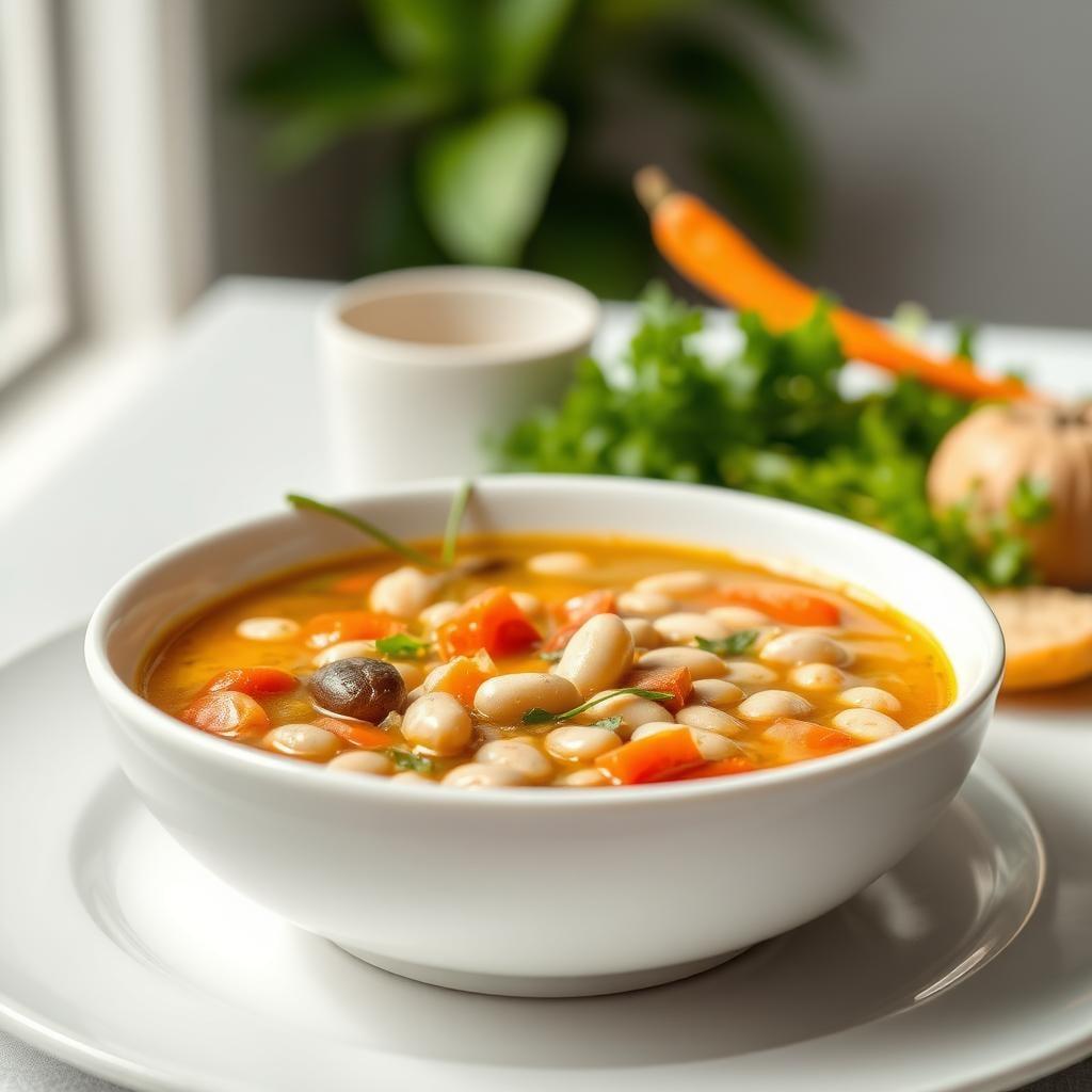 Tuscan White Bean & Vegetable Soup Tuscan White Bean & Vegetable Soup