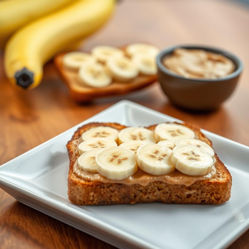 Peanut Butter and Banana Toast Peanut Butter and Banana Toast