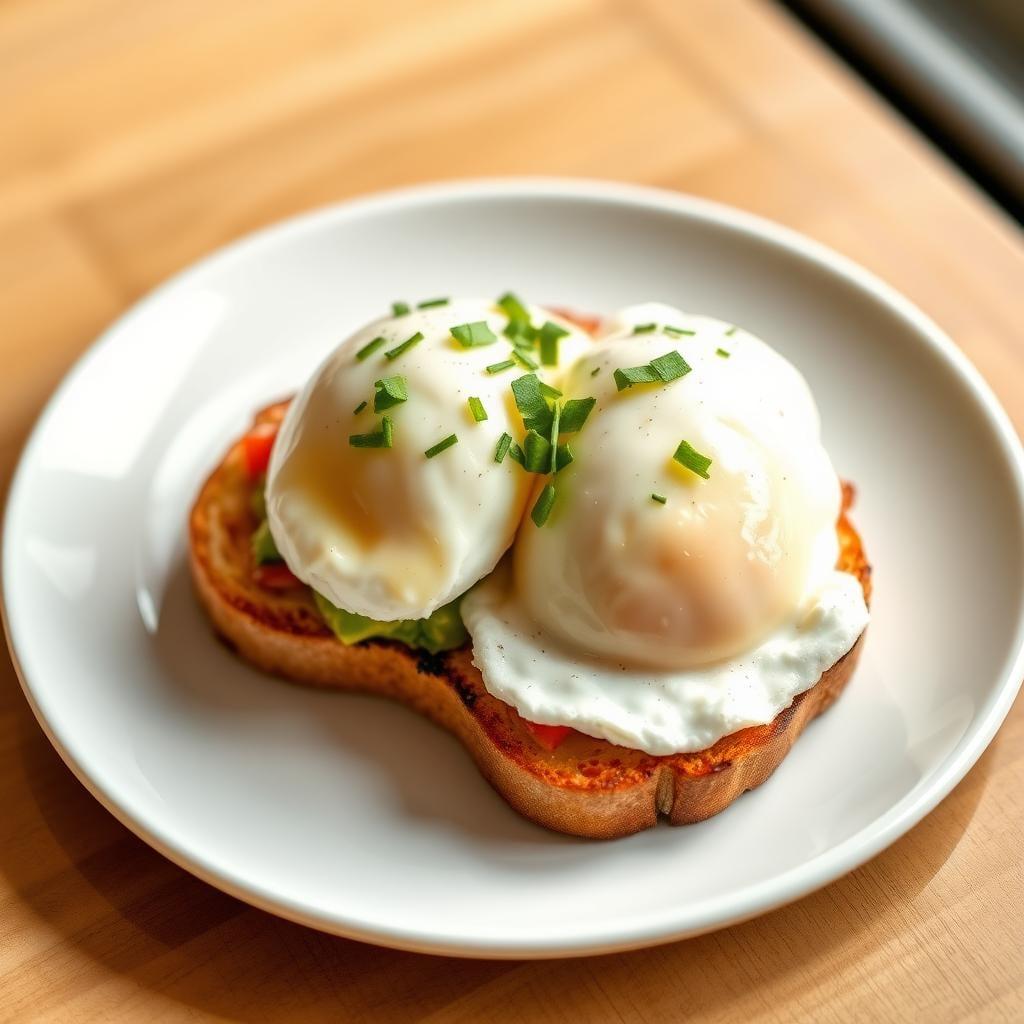 Avocado Toast with Poached Eggs