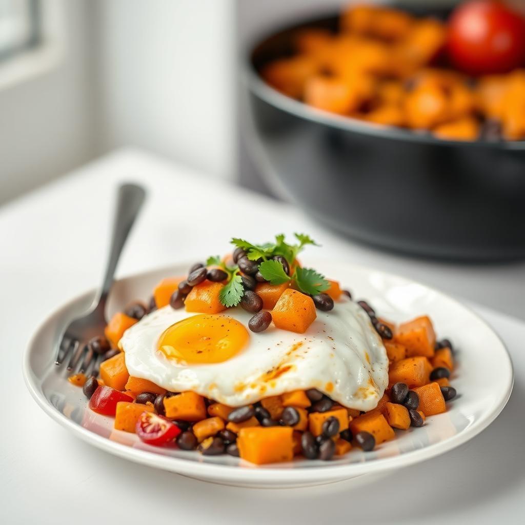 Sweet Potato and Black Bean Breakfast Hash Sweet Potato and Black Bean Breakfast Hash