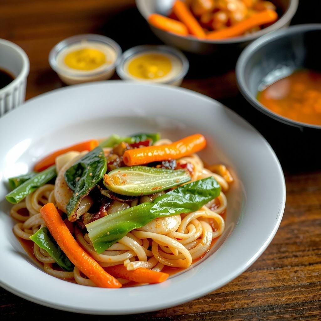 Mild Cold Sesame-Soy Egg Noodles Mild Cold Sesame-Soy Egg Noodles