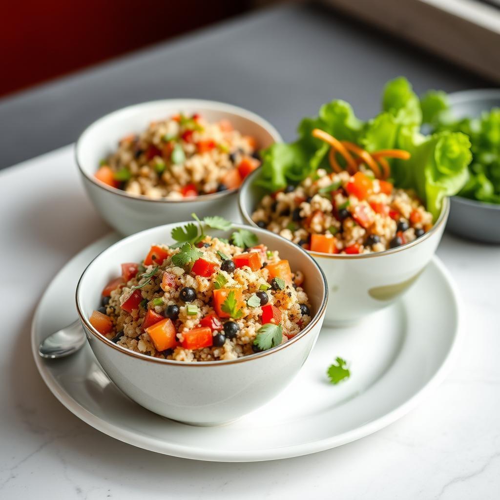 Quinoa Tabbouleh Lunch Bowls Quinoa Tabbouleh Lunch Bowls