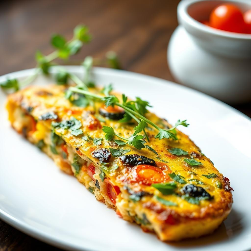 Savory Vegetable Frittata with Fresh Herbs Savory Vegetable Frittata with Fresh Herbs