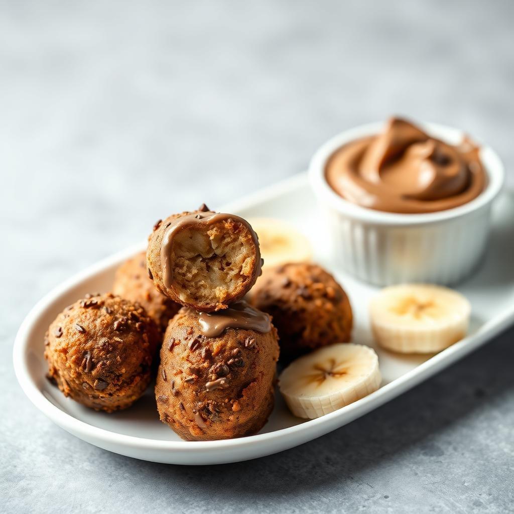 Chocolate Banana Protein Bites Chocolate Banana Protein Bites