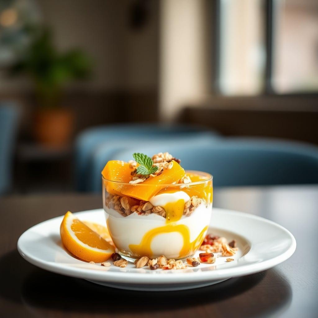 Citrus Yogurt Parfait with Honey-Toasted Oats Citrus Yogurt Parfait with Honey-Toasted Oats