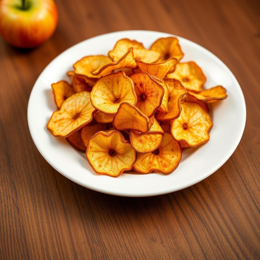 Baked Cinnamon Apple Chips