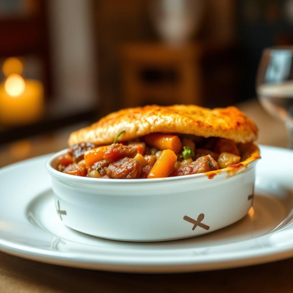Family-Style Shepherd's Pie with Root Vegetables Family-Style Shepherd's Pie with Root Vegetables