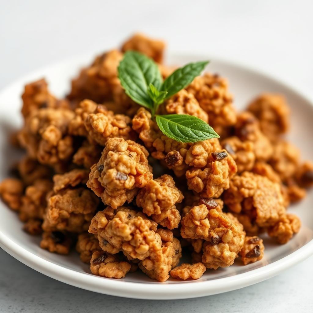 Spiced Maple Granola Clusters Spiced Maple Granola Clusters