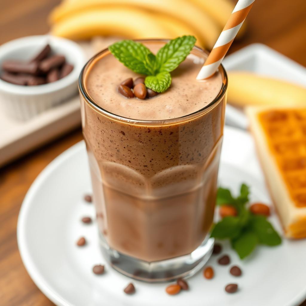 Chocolate Peanut Butter Smoothie