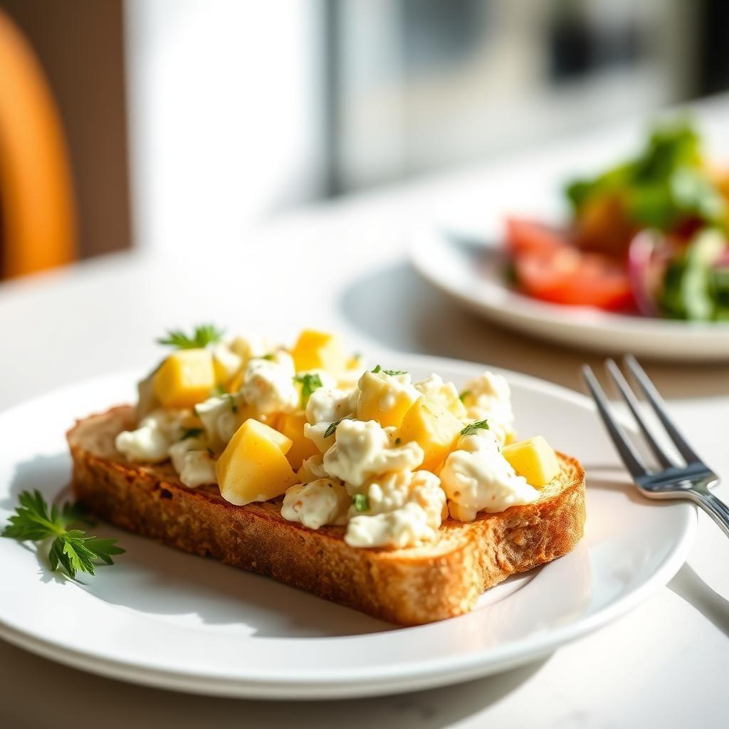 High-Protein Egg Salad on Toast High-Protein Egg Salad on Toast
