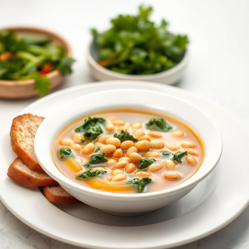 Tuscan White Bean and Kale Soup Tuscan White Bean and Kale Soup