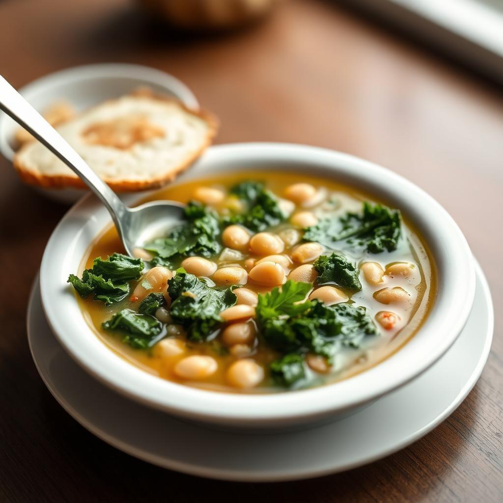 Tuscan White Bean & Kale Soup Tuscan White Bean & Kale Soup