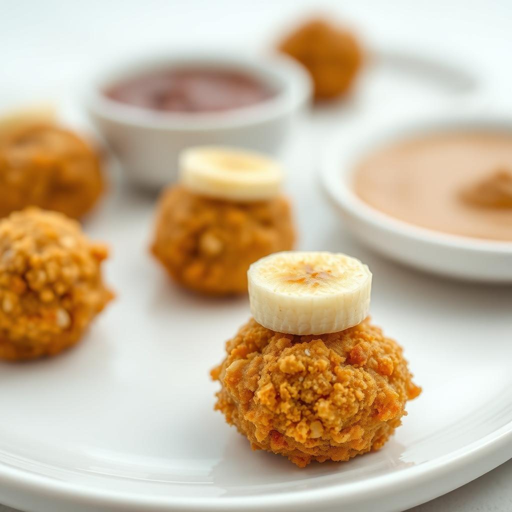 Crunchy Peanut Butter Banana Bites Crunchy Peanut Butter Banana Bites