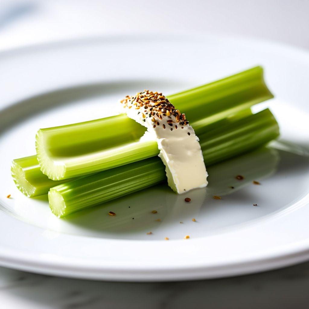 Celery Sticks with Cream Cheese Celery Sticks with Cream Cheese
