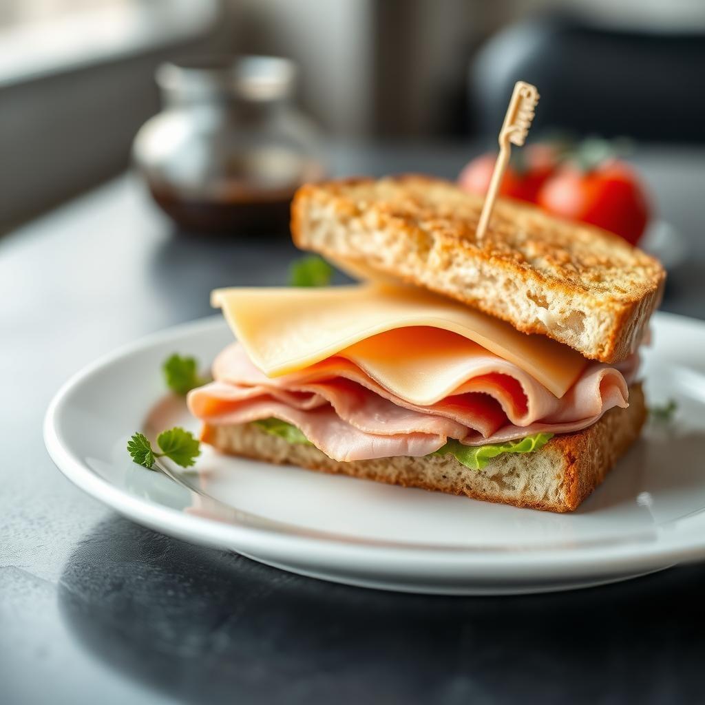 Ham and Cheese Sandwich Ham and Cheese Sandwich