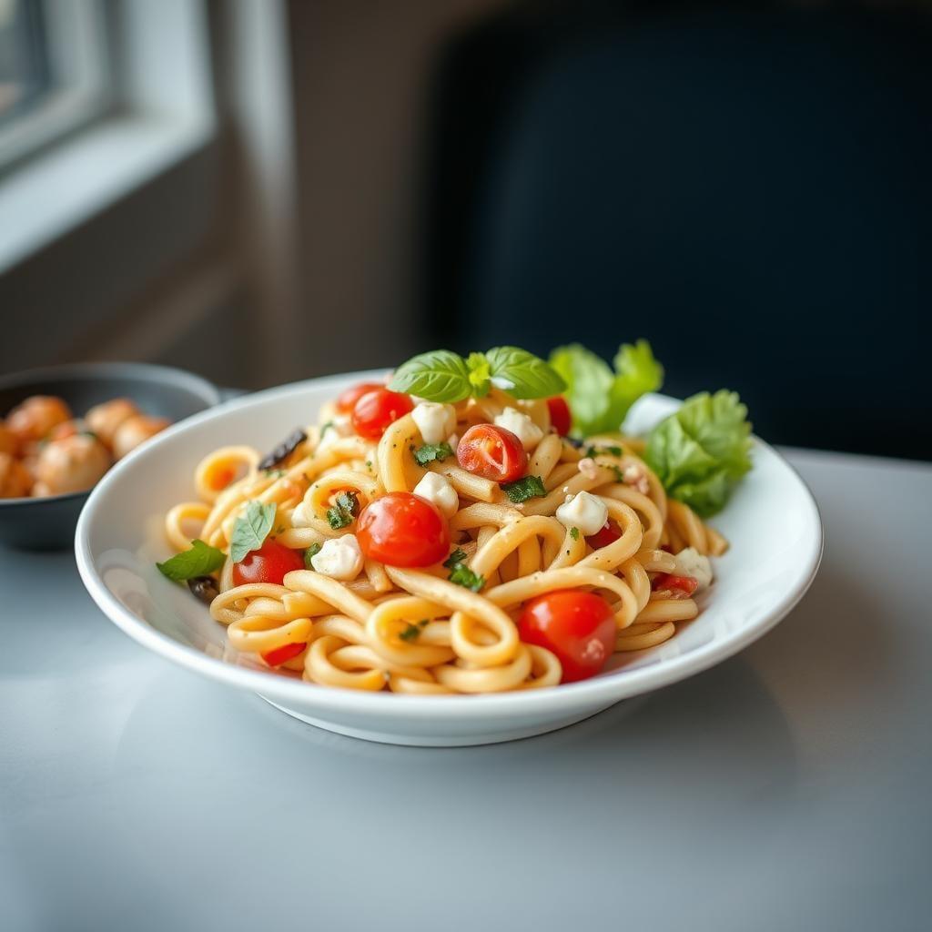 Make-Ahead Mediterranean Pasta Salad Make-Ahead Mediterranean Pasta Salad