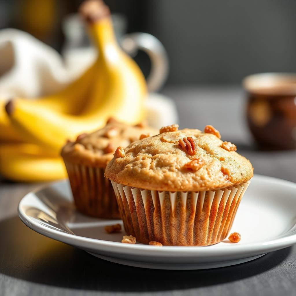 Banana Nut Breakfast Muffins