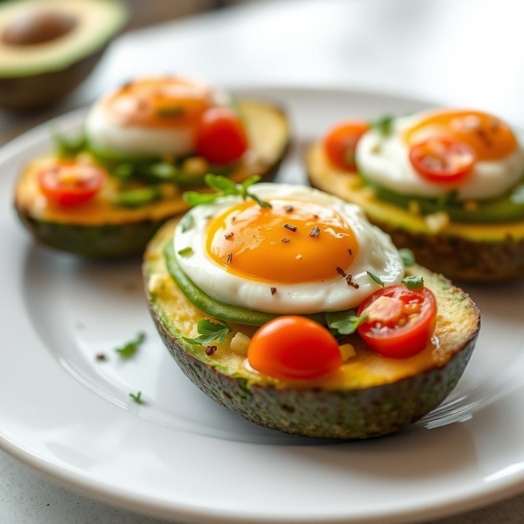 Avocado Egg Breakfast Boats