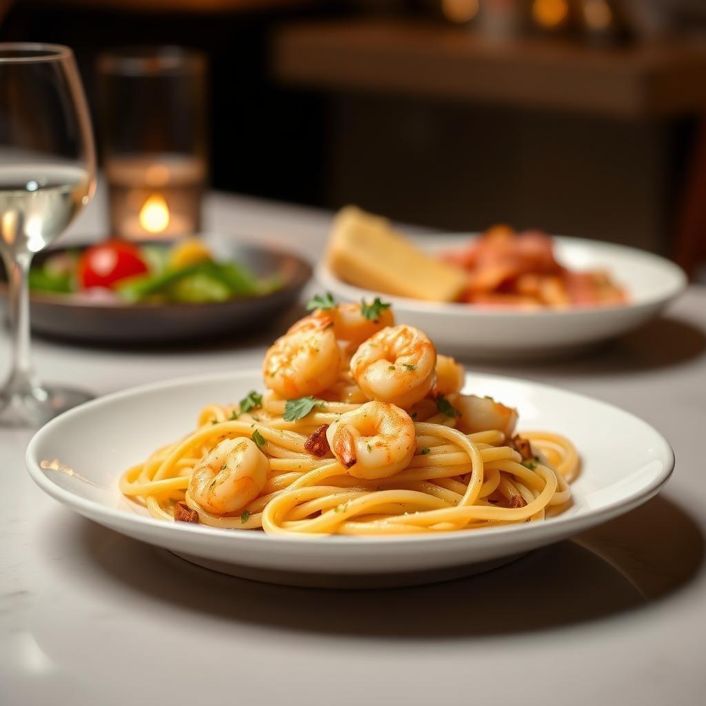 One-Pot Garlic Butter Shrimp Pasta One-Pot Garlic Butter Shrimp Pasta