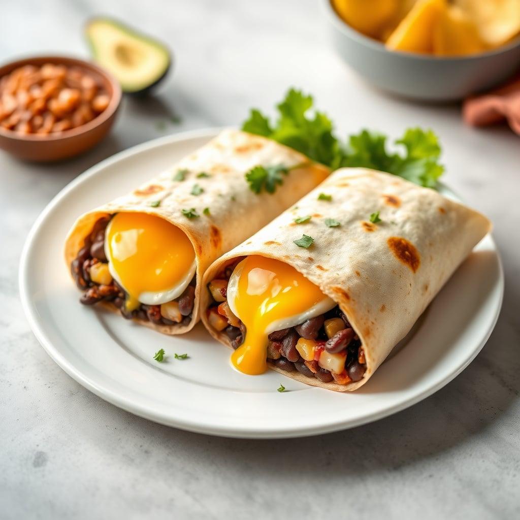 Make-Ahead Black Bean and Egg Breakfast Burritos Make-Ahead Black Bean and Egg Breakfast Burritos