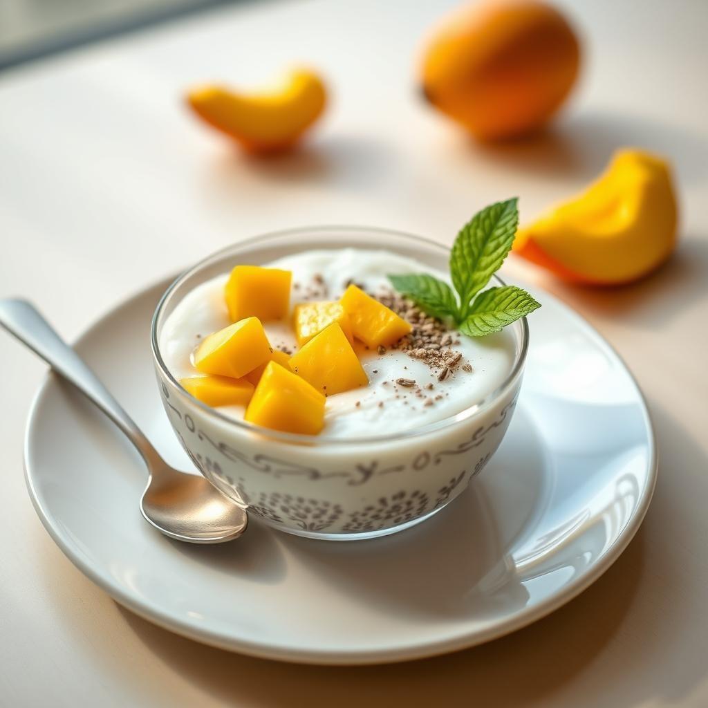 Coconut Chia Seed Pudding with Mango Coconut Chia Seed Pudding with Mango