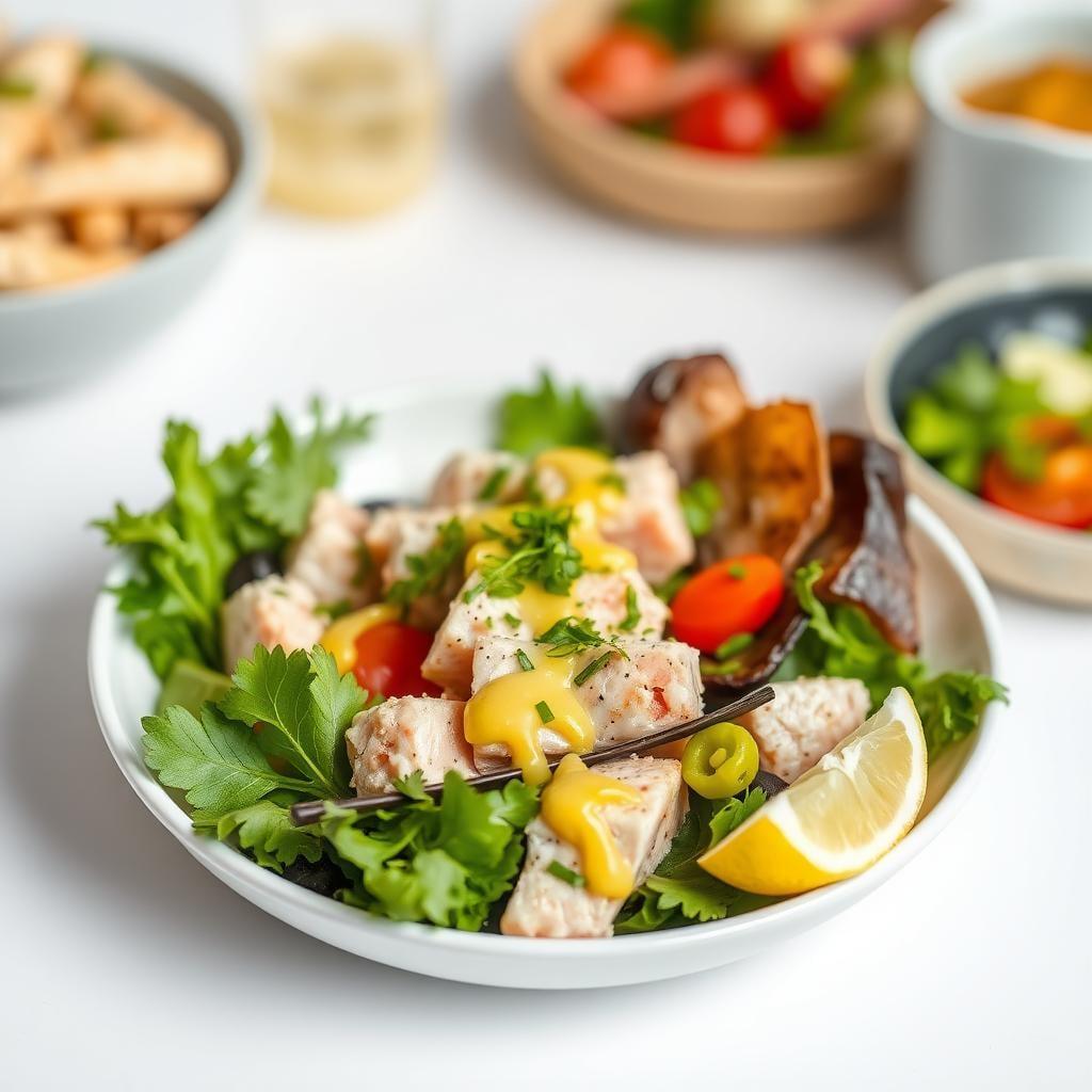 Tuna Niçoise Protein Bowl with Lemon-Dijon Dressing Tuna Niçoise Protein Bowl with Lemon-Dijon Dressing