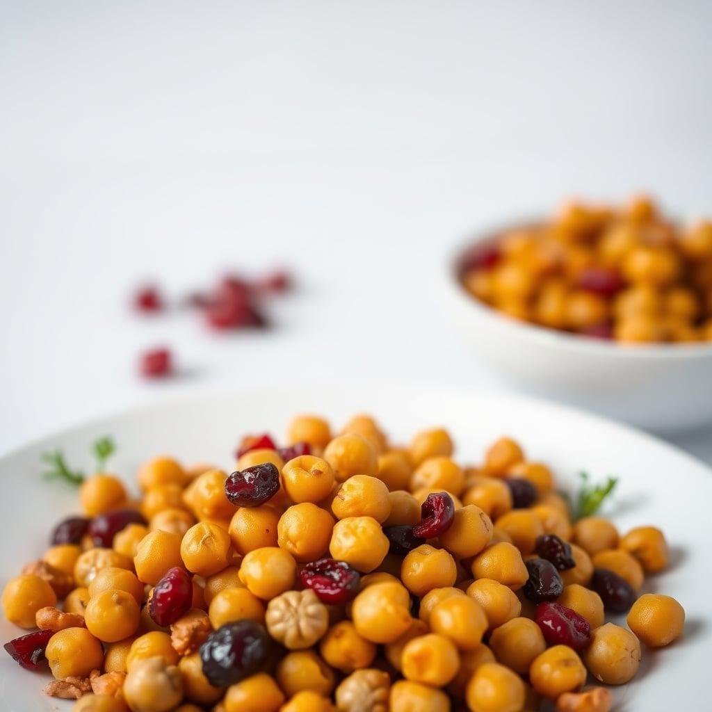 Sweet and Savory Roasted Chickpea Mix Sweet and Savory Roasted Chickpea Mix
