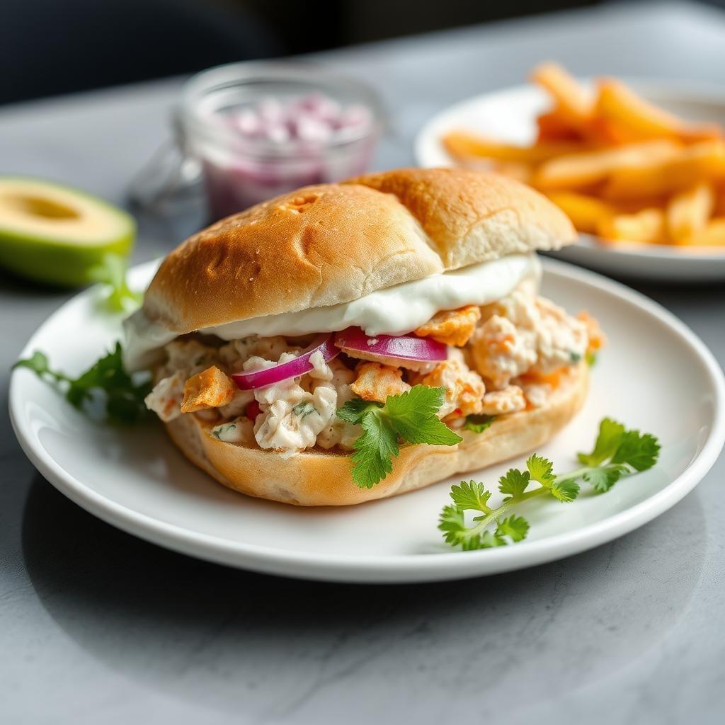 Protein-Packed Chicken Salad Sandwich Protein-Packed Chicken Salad Sandwich
