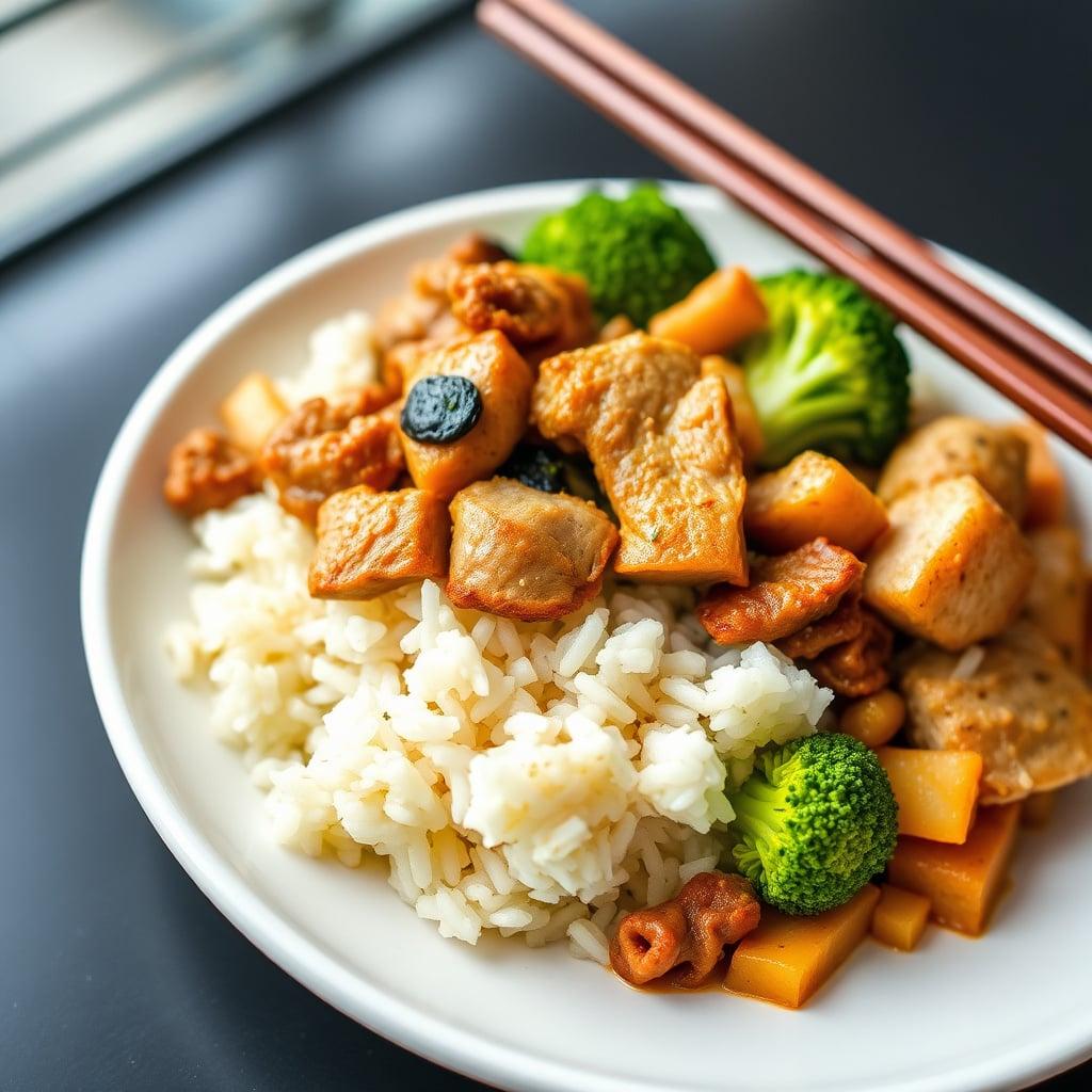 Leftover Pork and Veggie Rice Bowls Leftover Pork and Veggie Rice Bowls