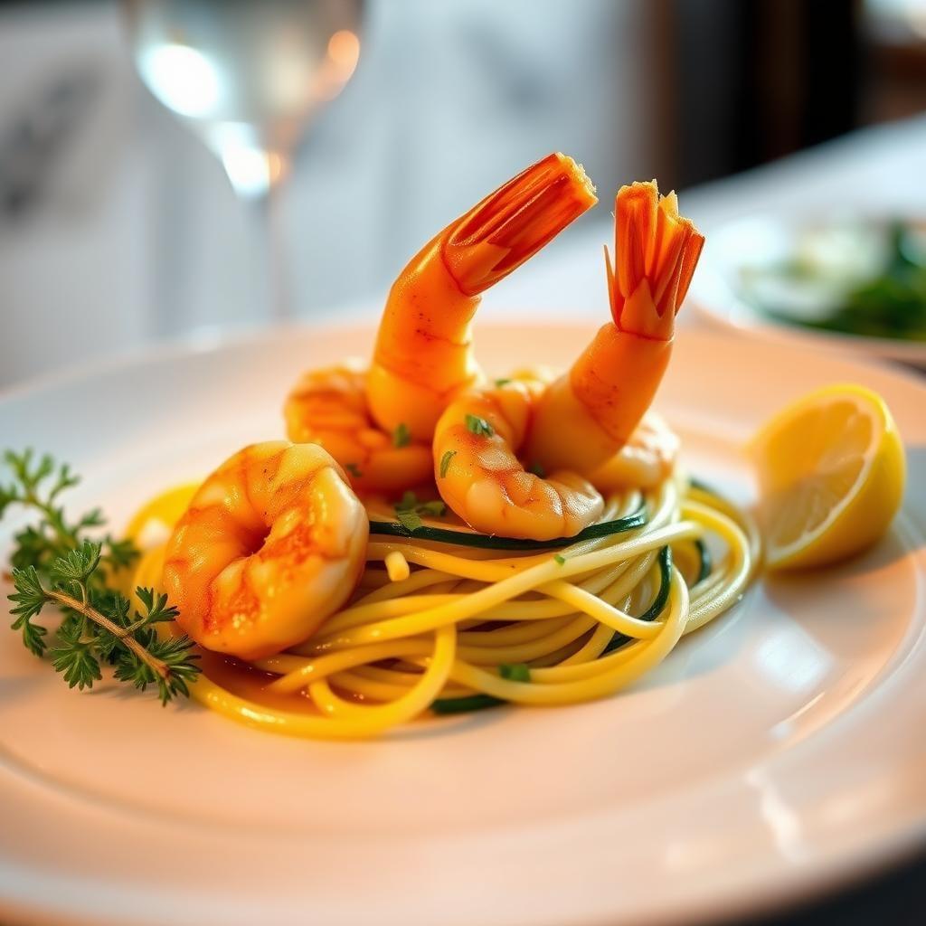 Lemon Garlic Butter Shrimp with Zucchini Noodles Lemon Garlic Butter Shrimp with Zucchini Noodles
