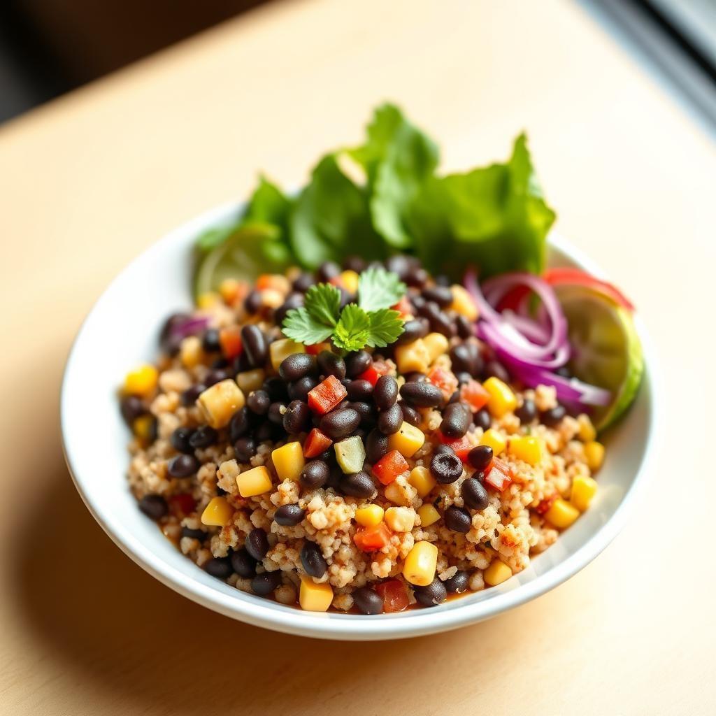 Southwest Black Bean & Corn Quinoa Bowl Southwest Black Bean & Corn Quinoa Bowl