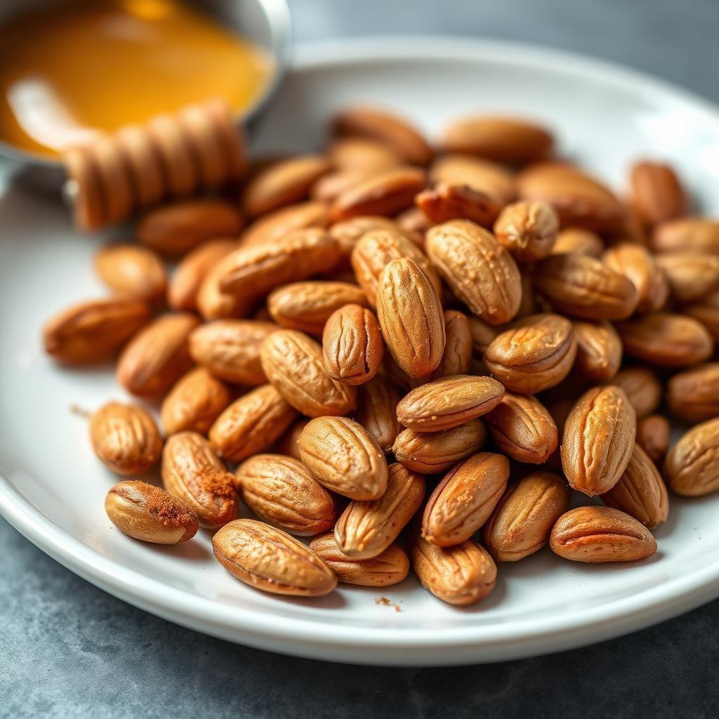 Honey Cinnamon Roasted Almonds Honey Cinnamon Roasted Almonds