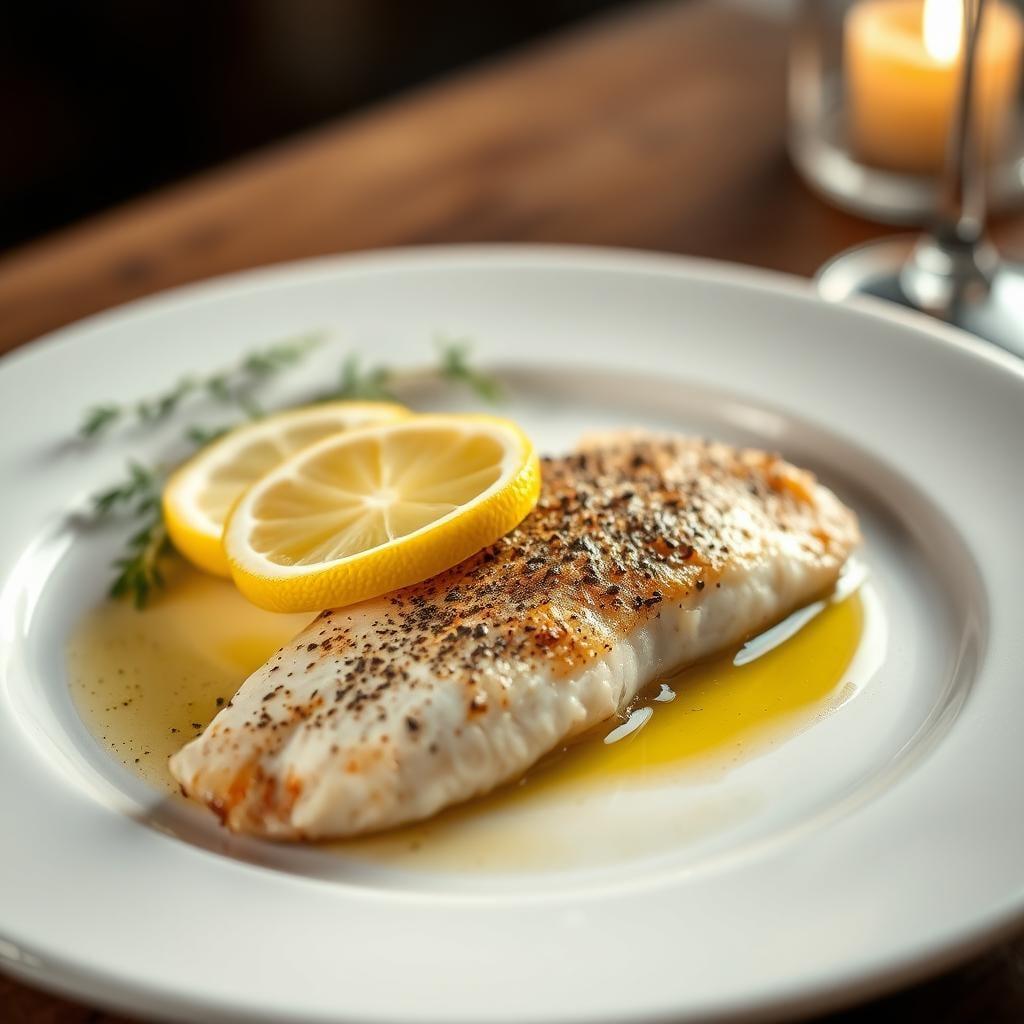 Baked Lemon Pepper Tilapia Baked Lemon Pepper Tilapia