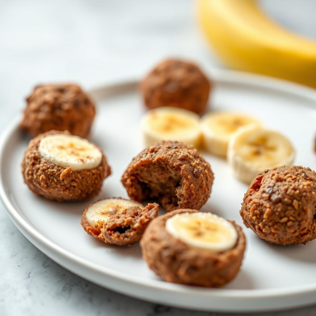 Chocolate Banana Protein Bites Chocolate Banana Protein Bites