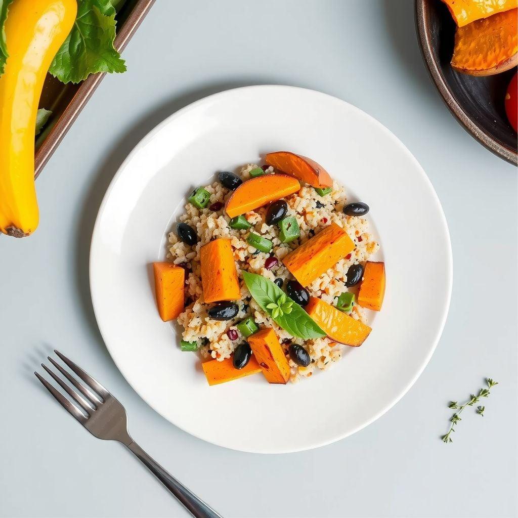 Harvest Quinoa Salad with Roasted Butternut Squash Harvest Quinoa Salad with Roasted Butternut Squash