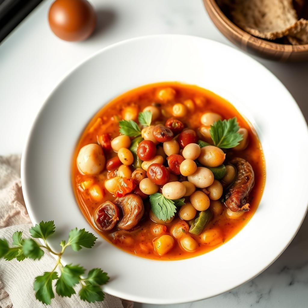 Rustic Italian Bean and Vegetable Soup Rustic Italian Bean and Vegetable Soup