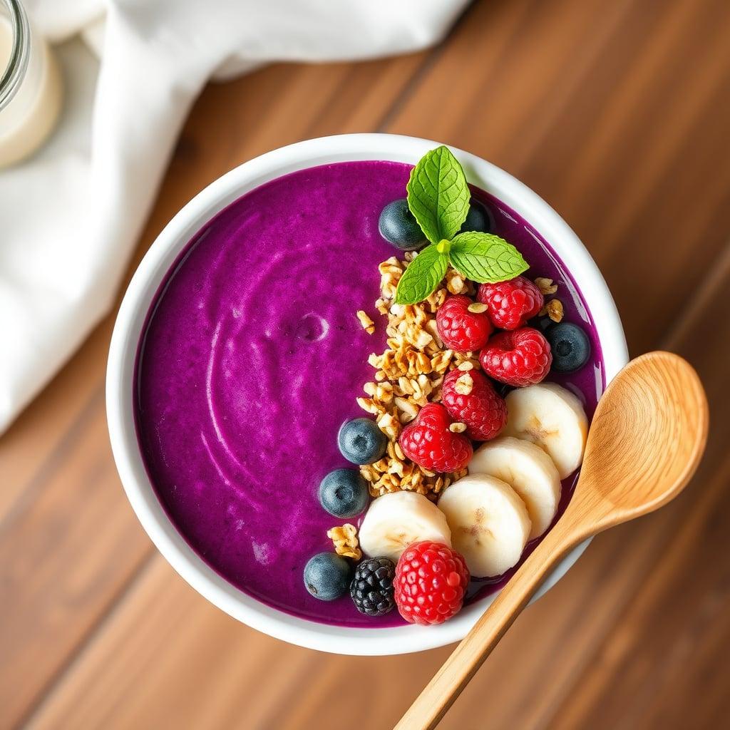 Banana Berry Smoothie Bowl