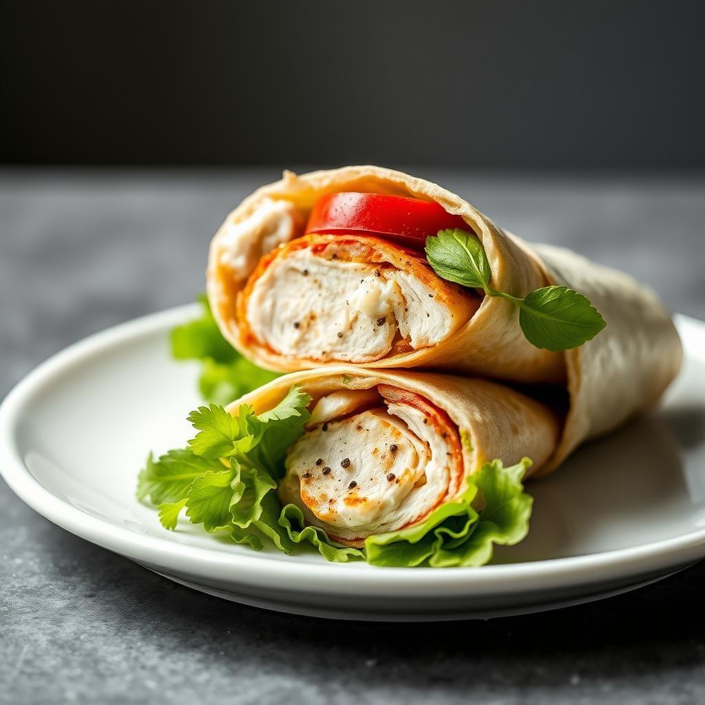 Caprese Chicken Wrap